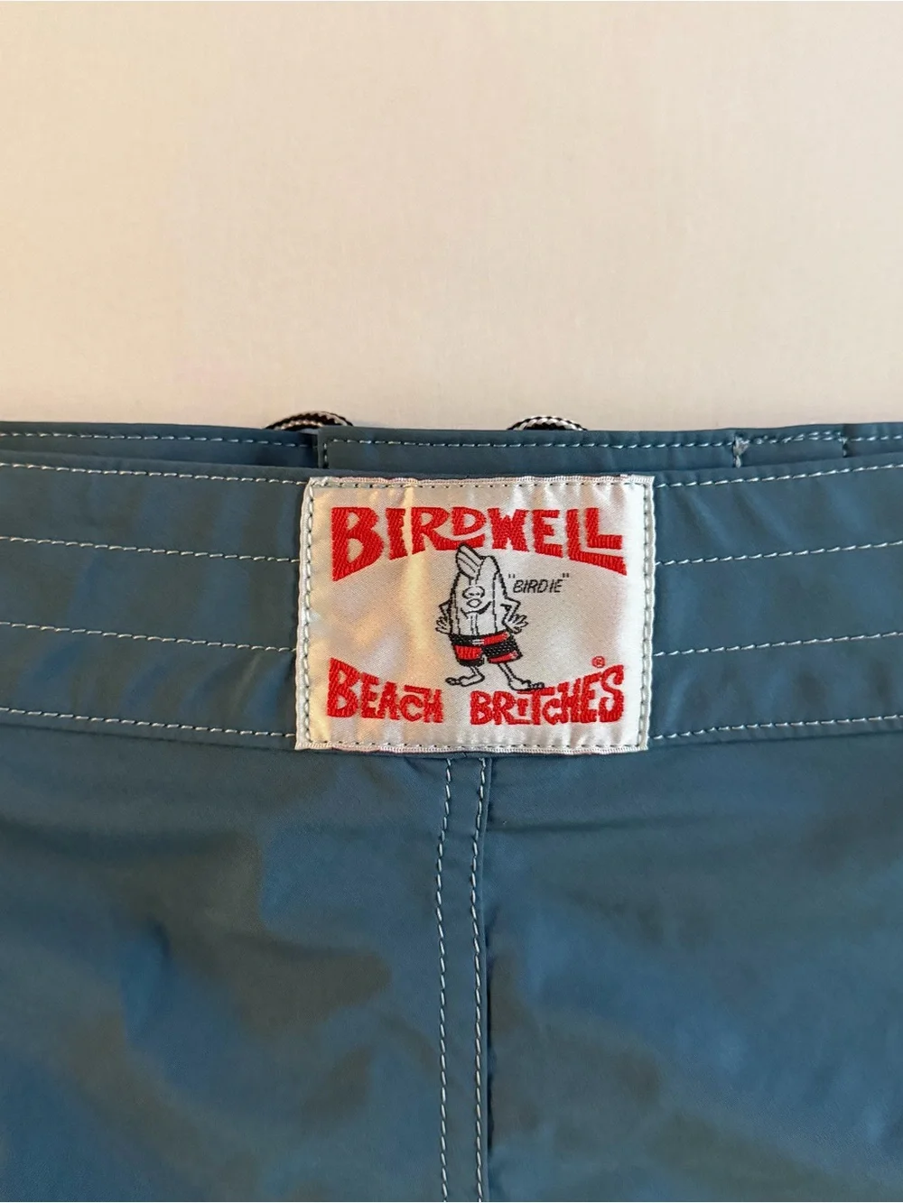 Birdwell Beach Britches 4” Trunks Women 10 USA MADE Cali Surf Beach Swim Shorts